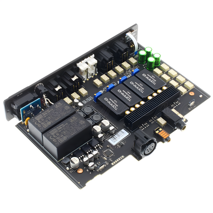 A90 DISCRETE Discrete Balanced Headphone Amplifier Preamplifier | Black