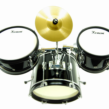 Children's Drum Set XND35BK 3-piece drum set.
