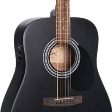 CORT AD810E-BKS Elektro Akustik Gitar Siyah