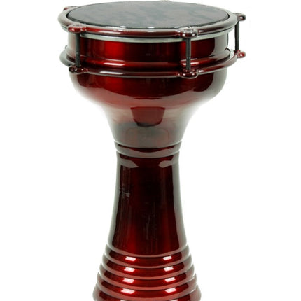 DAB20WR Darbuka Aluminum 20 X 37 Claret Red