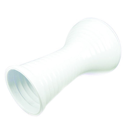 DDBD28WH Darbuka Cast Pipe Patterned White