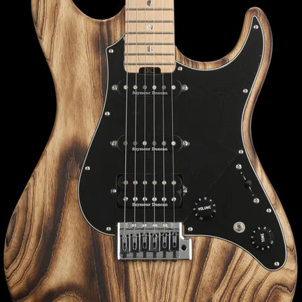 ESP Custom Snapper CTM Drift Wood Burner Satin Elektro Gitar