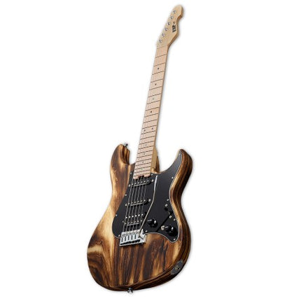 ESP Custom Snapper CTM Drift Wood Burner Satin Elektro Gitar