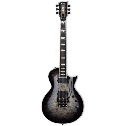 ESP E-II Eclipse Quilted Maple Charcoal Burst Elektro Gitar