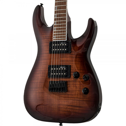 ESP LTD H-200FM Dark Brown Sunburst Elektro Gitar