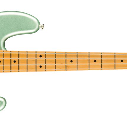 Fender American Professional II Jazz Bass Maple Fingerboard Mystic Surf Green Bass Guitar