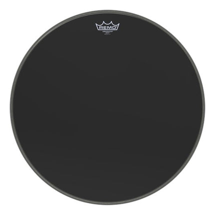 REMO ES-1018-00 18 inch AMBASSADOR® EBONY Bass Drum Head