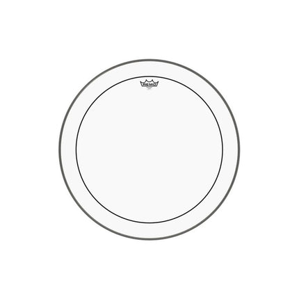 REMO PINSTRIPE® CLEAR 24 inch Kick Leather