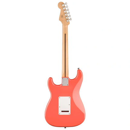 Squier FSR Sonic Stratocaster Akçaağaç Klavye WPG Tahitian Coral Elektro Gitar