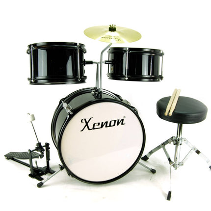 XND33BK Kids Drum Set Black