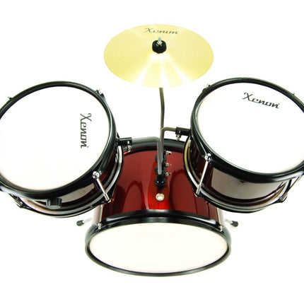 XND33WR Kids Drum Set Claret Red