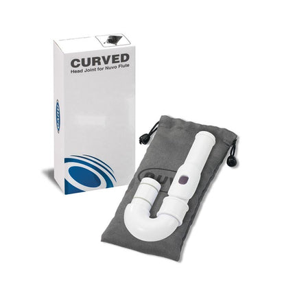 Side Flute Accessory Nuvo Curved Neck White NV-N230CHWT