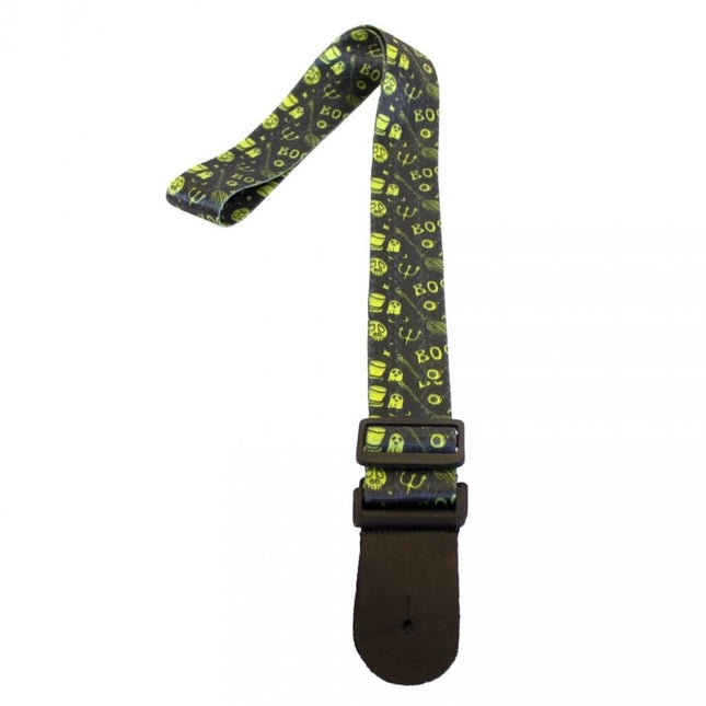 1Strap 1ST001 Elektro Gitar Askısı | Siyah Standart Model Esnek Kullanım