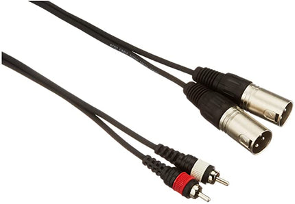 2M Male Xlr-Rca Plug 1 5 Meters