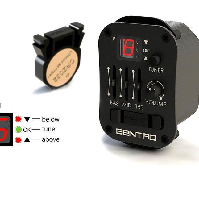 3 BAND EQUALİZER+TUNER+SAZ İÇİN EŞİKALTI :GENTRO K