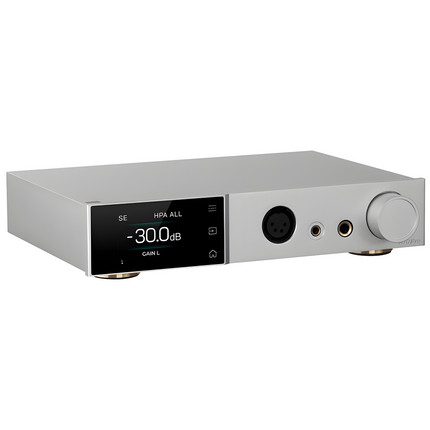 A70 PRO Headphone Amplifier / Preamp Balanced Volume R2R | Silver