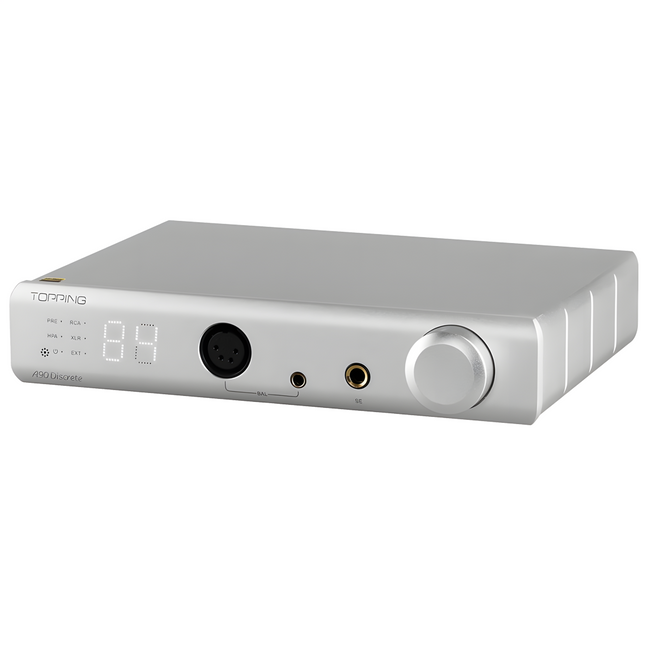 A90 DISCRETE Discrete Balanced Headphone Amplifier Preamplifier | Silver