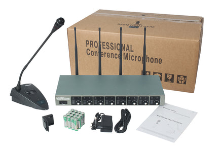 Acemic Eu-8408 8Li Fix Wireless Conference Microphone System