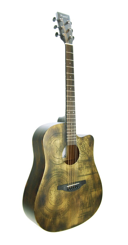 Acoustic Guitar Segovia Authentic Brown SGA41BR