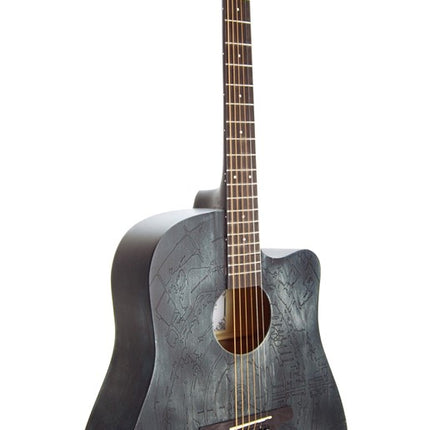 Acoustic Guitar Segovia Authentic Black SGA41SL