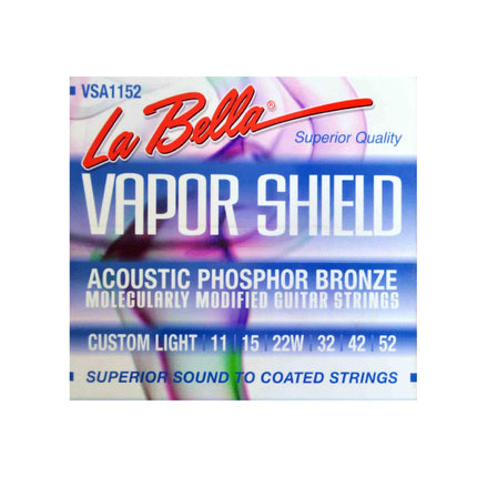 ACOUSTIC GUITAR STRING LABELLA VAPOR SHIELD LB-VSA1152