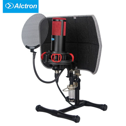 Alctron Pf-52 Desktop Studio Soundshield Compact Acoustic Microphone Panel
