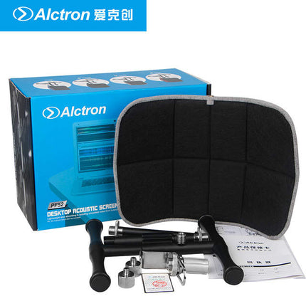 Alctron Pf-52 Desktop Studio Soundshield Compact Acoustic Microphone Panel