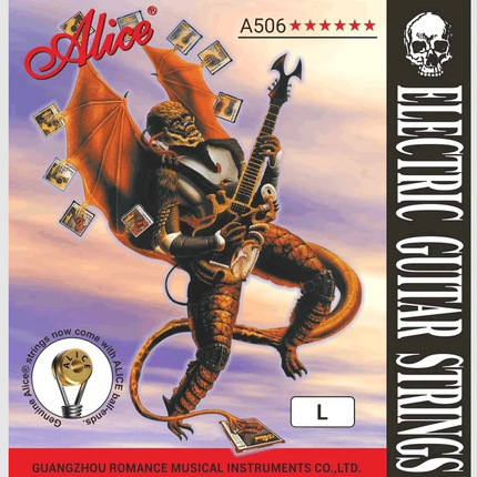ALICE A506-L 10-46 LIGHT NICKEL PLATED ELEKTRO GİTAR TELİ