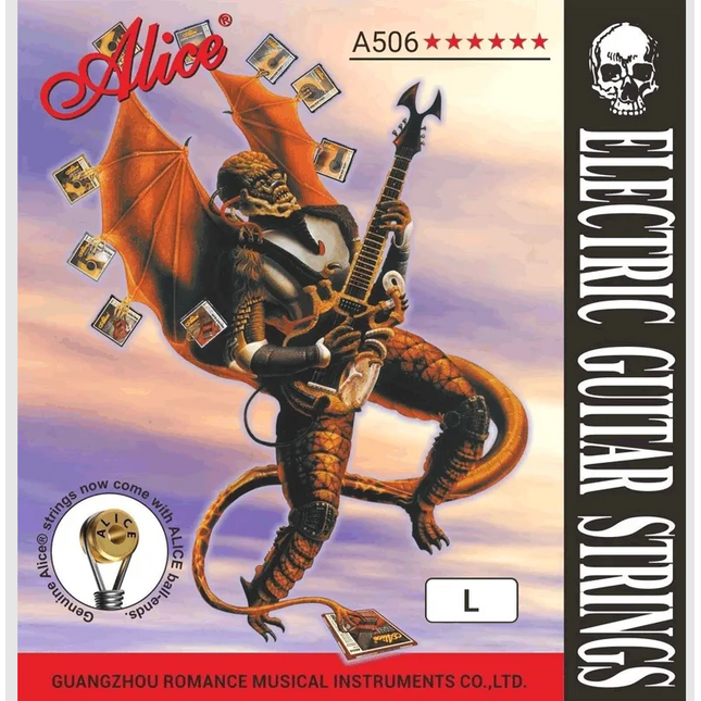 ALICE A506-L 10-46 LIGHT NICKEL PLATED ELEKTRO GİTAR TELİ