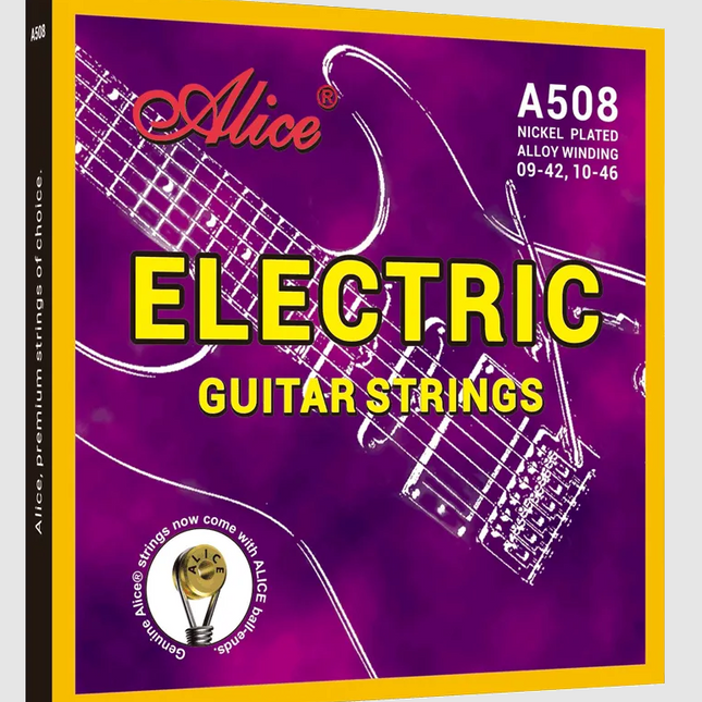ALICE A508-L 10-46 LIGHT NICKEL PLATED ELEKTRO GİTAR TELİ