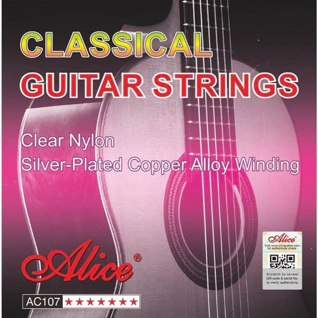 Alice AC107-H Takım Hard Tension Klasik Gitar Teli