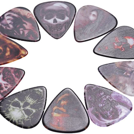 Alice Ap-10R1 Single Side Printed Colorful Guitar Pick