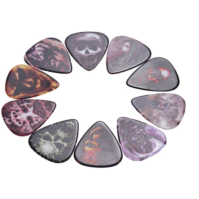 Alice Ap-10R1 Single Side Printed Colorful Guitar Pick