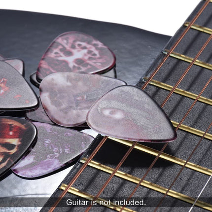 Alice Ap-10R1 Single Side Printed Colorful Guitar Pick