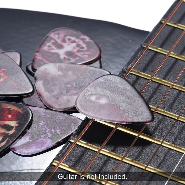 Alice Ap-10R1 Single Side Printed Colorful Guitar Pick