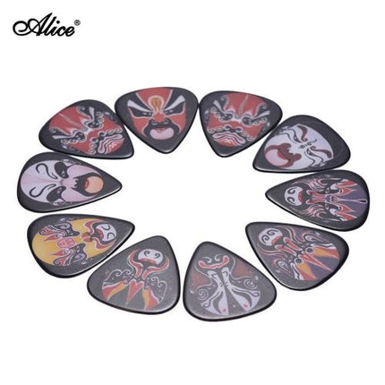 Alice Ap-10R1 Single Side Printed Colorful Guitar Pick