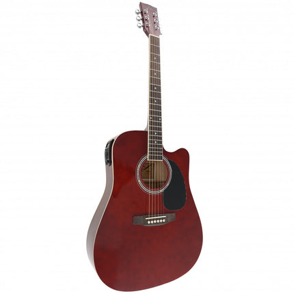 Almira F650N-WRC Wine Red Elektro Akustik Gitar