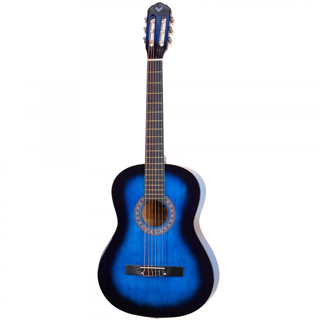 Angel ACG100-BLS 4/4 Blue Classical Guitar 
