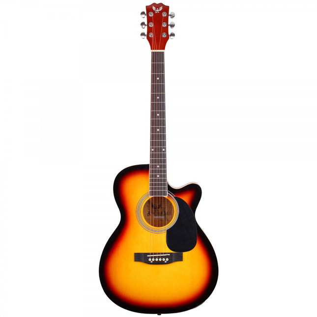Angel AFG100-SB Sunburst Acoustic Guitar 
