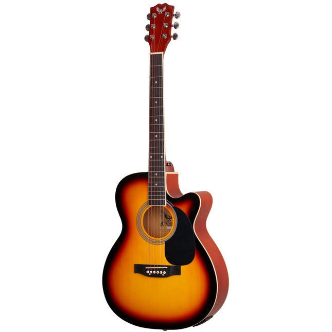 Angel AFG100-SB Sunburst Acoustic Guitar 