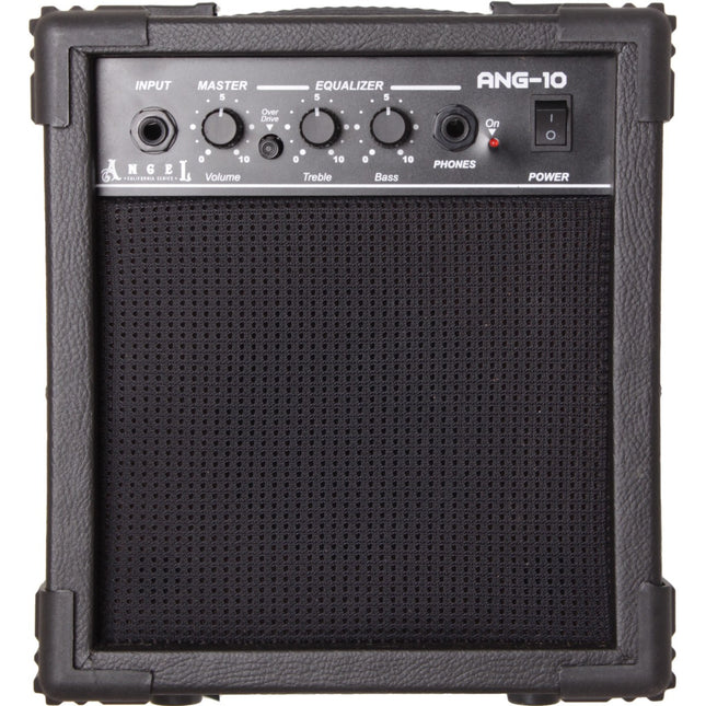 Angel ANG-10-BK Black 10 Watt Electric Guitar Amplifier