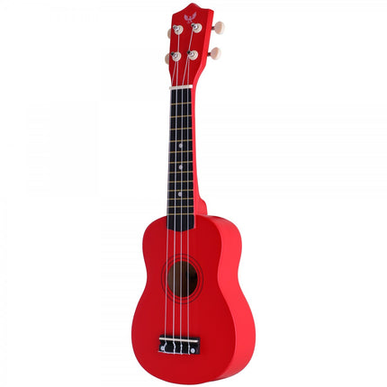 Angel AUK21-RD Kırmızı Soprano Ukulele