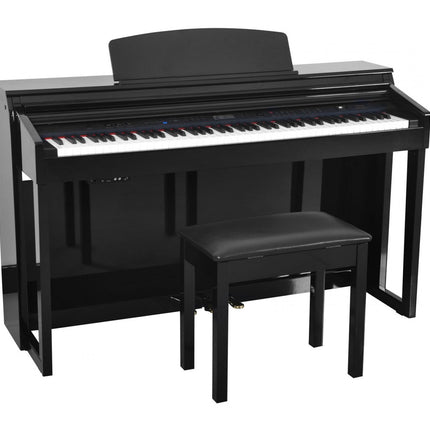 Artesia DP-150E-BP Lacquered Black Digital Piano 