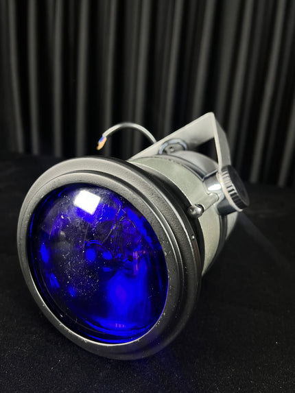 Mirrored Ball Pin Spot Light Metal Case Blue &amp; Red &amp; Yellow &amp; Green