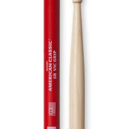 BAGET(ÇİFT) VIC 5B GRIP, HICKORY, 0.595"x16", MEDI