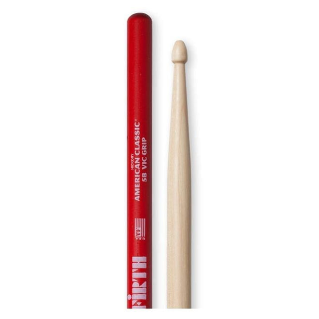 BAGET(ÇİFT) VIC 5B GRIP, HICKORY, 0.595"x16", MEDI
