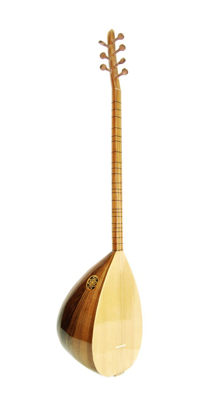 Baglama Leaf Student Walnut Long Neck BYOCU