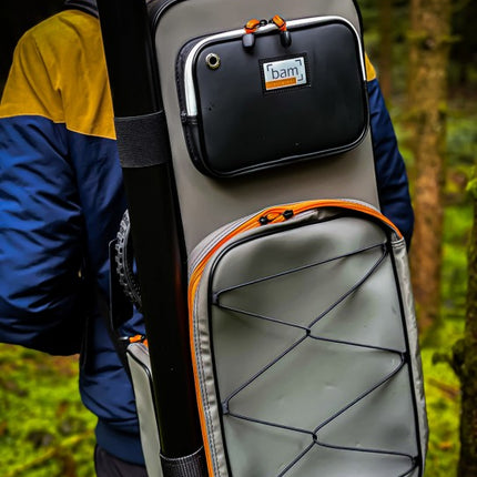 BAM PEAK2001SN Peak Performance Kompakt Keman Kılıfı Siyah ve Gri