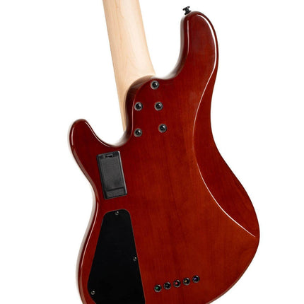 CORT GB-FUSION5ABB BASS GİTAR, 5 TELLİ, ÇANTALI, ANTIQUE BROWN BURST