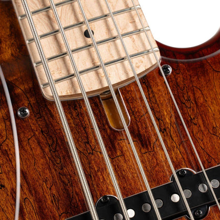 CORT GB-FUSION5ABB BASS GİTAR, 5 TELLİ, ÇANTALI, ANTIQUE BROWN BURST